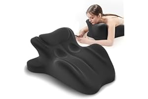Sweet Spot Pillow, 27° Angle Ergonomic Wedge Pillow for Couples, Memory Foam Positioning Cushion with Waist and Neck Support,