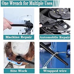 groword 2PC Reversible Ratcheting Wrench