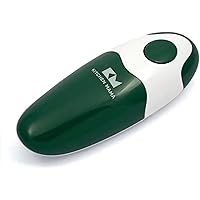 Kitchen Mama Electric Can Opener V2: Upgraded Blade Opens Any Can Shape - No Sharp Edge, Food-Safe, Handy with Lid Lift…