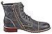 Ferro Aldo MFA-808561 Grey Mens Lace up Military Combat Work Desert Ankle Boot Size 9