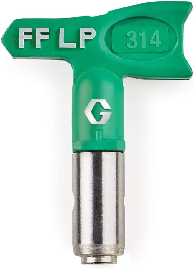 Airless Spray Gun Tip, 0.014" Tip Size, Green, 0.014 inches