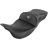Saddlemen SADDLEMEN 0801-1189 808-07B-186 Extended Reach Road Sofa Seat Carbon Fiber 08+ TOURING MODELS BLACK CARBON FIBER