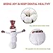 Christmas Plush Dog Squeaky Toys - EXPAWLORER Cute Xmas Snowman Design Soft and Safe for Small to Medium Dogs Cats Pets Playing 16.5