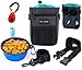 EVOest Dog Treat Pouch, Training Bag with Dog Training Clicker and Built-in Waste Bags Dispenser,Deluxe Design Perfect Carry Pet Toys & Treats,Waist & Shoulder Strap + Bonus Collapsible Bowl primary