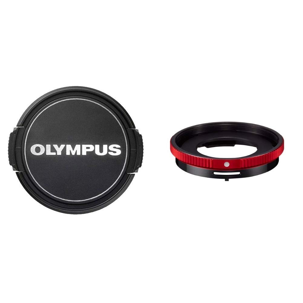 Olympus Lc 40 5 Lens Cap With Conversion Lens Adapter For Fcon T01 Tg 5 Electronics Photo Lens Caps