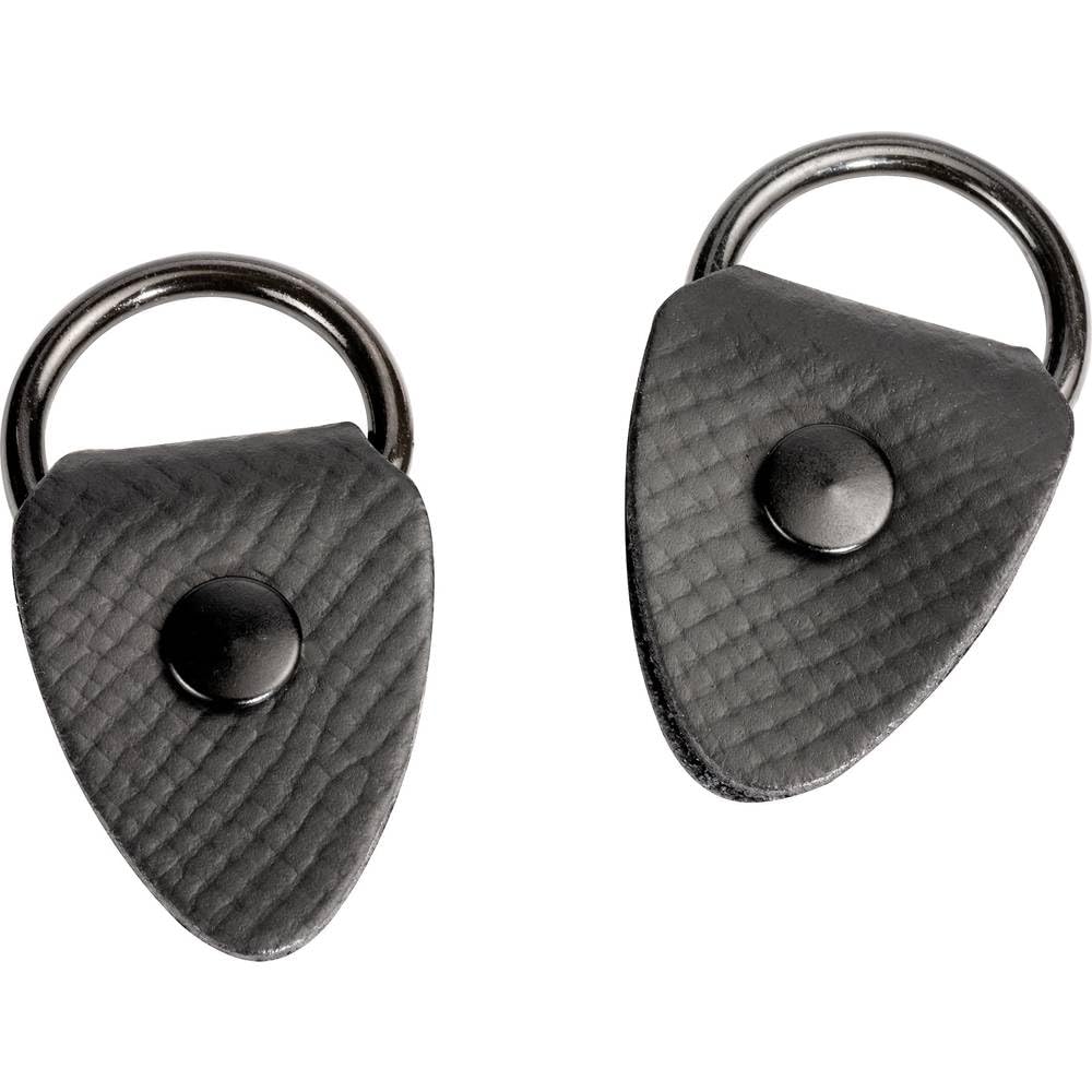 Parat 900017081 Ring Cap Set for Carrying Straps, Black