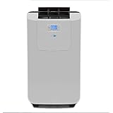 Whynter Elite ARC-122DHP 12,000 BTU Dual Hose Portable Air Conditioner and Heater, Dehumidifier, Fan with Activated Carbon Fi