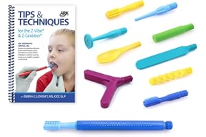 ARK THERAPEUTIC ARK's Z-Vibe Sensory Oral Motor Kit - ultimate kit with most popular tips & exercise book