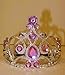 The Wishlist Store Fits 18 Inch American Girl Doll 2 Crown Tiaras Silver and Pink