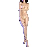 RUIBAVYA 5D Women'S Bodystocking Shiny Pantyhose Full Body Stocking Body Stockings For Women Sexy