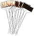 Bosmere H187 Big Face Copper Plant Markers, 10-Inch