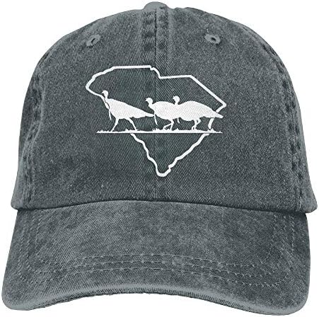 Turkey Gobler South Carolina Dad Hat Adjustable Denim Hat Classic Baseball Cap