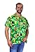 V.H.O Funky Hawaiian Shirt, Beerbottlegreen, L