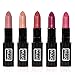 beauty my way 5 PCS MATTE LIPSTICK SET OF MUST HAVE COLORS PROFESSIONAL QUALITY WITH HIGH PIGMENT LOAD