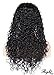 Right Hair Indian Remy Human Hair Lace Front Wigs Deep Curly For Black Women (#2 darkest brown 18inch)