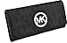 Michael Kors Black PVC MK Signature Fulton Flap CONTINENTAL Wallet