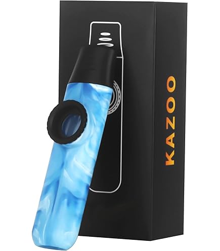 Amazon.com: RuiJOTWAT Double-Membrane Kazoo Plays Abs Zuka Flute