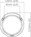 Geovision GV-EFD5101 5 MP H.264 Low Lux WDR IR Fixed IP Dome P-Iris 3~9 mm