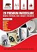 Kodiak Supplies A4 Waterslide Decal Paper INKJET WHITE - 20 Sheets - DIY A4 water slide Transfer WHITE Printable Water Slide Decals A4 20 Sheets (B07HGQPG2C)