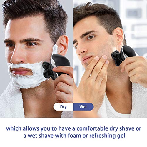 2 SKEY+Electric+Razor+Men+IPX6+Waterproof