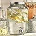 Circleware Yorkshire 2-Gallon Beverage Dispenser, Clear