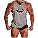 TECOFFER Men's BodyBuilding Tank Tops Stringer Gym Fitness Vest Workout