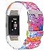Bands for Fitbit Charge 2, Classic Fitness Replacement Accessories Wrist Band for 2016 Fitbit Charge 2 HR (Flower-02)