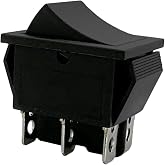 Shifter Rocker Switch Replacement for Mattel Power Wheels, 6 Pin DPDT, On-Off for Kids Ride-Ons - 00801-1775