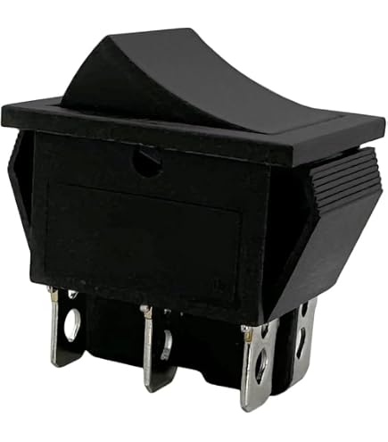 Amazon.com: Cole Hersee 58027-11-BP DPDT Rocker Switch : Automotive