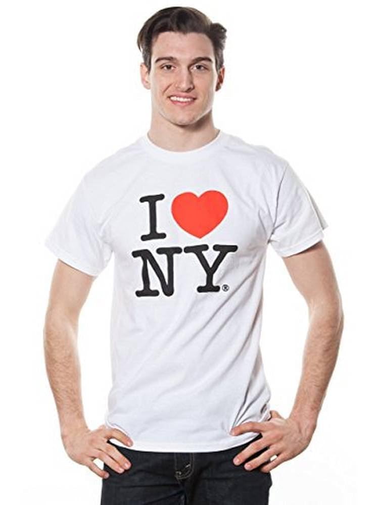 Short NY Sleeve (XXLarge) I T-Shirt Love Mens White Sleeve I NY (XXLarge) T-Shirt Mens Love Short White