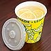 Perfect Stix LCL16-50 Squat Paper Lemonade Cup with Lids, 16 oz. (Pack 50 Cups, Straws and Lids) (Pack of 50)