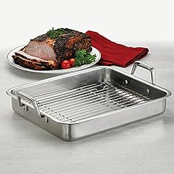 Tramontina Rectangular Roasting Pan with Basting