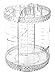 Sodynee XL Acrylic Makeup Cosmetic Organizer Storage, 360-Degree Rotating Adjustable Shelves