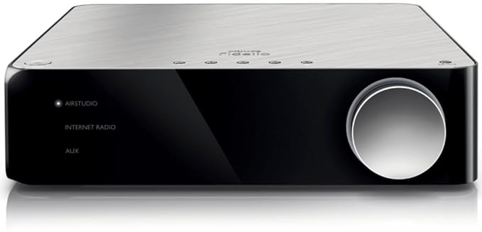 Philips Fidelio A2 (AW2000/10) Wireless HiFi Receiver ohne Lautsprecher (2x 50 W Leistung, Internetradio, Spotify) schwarz
