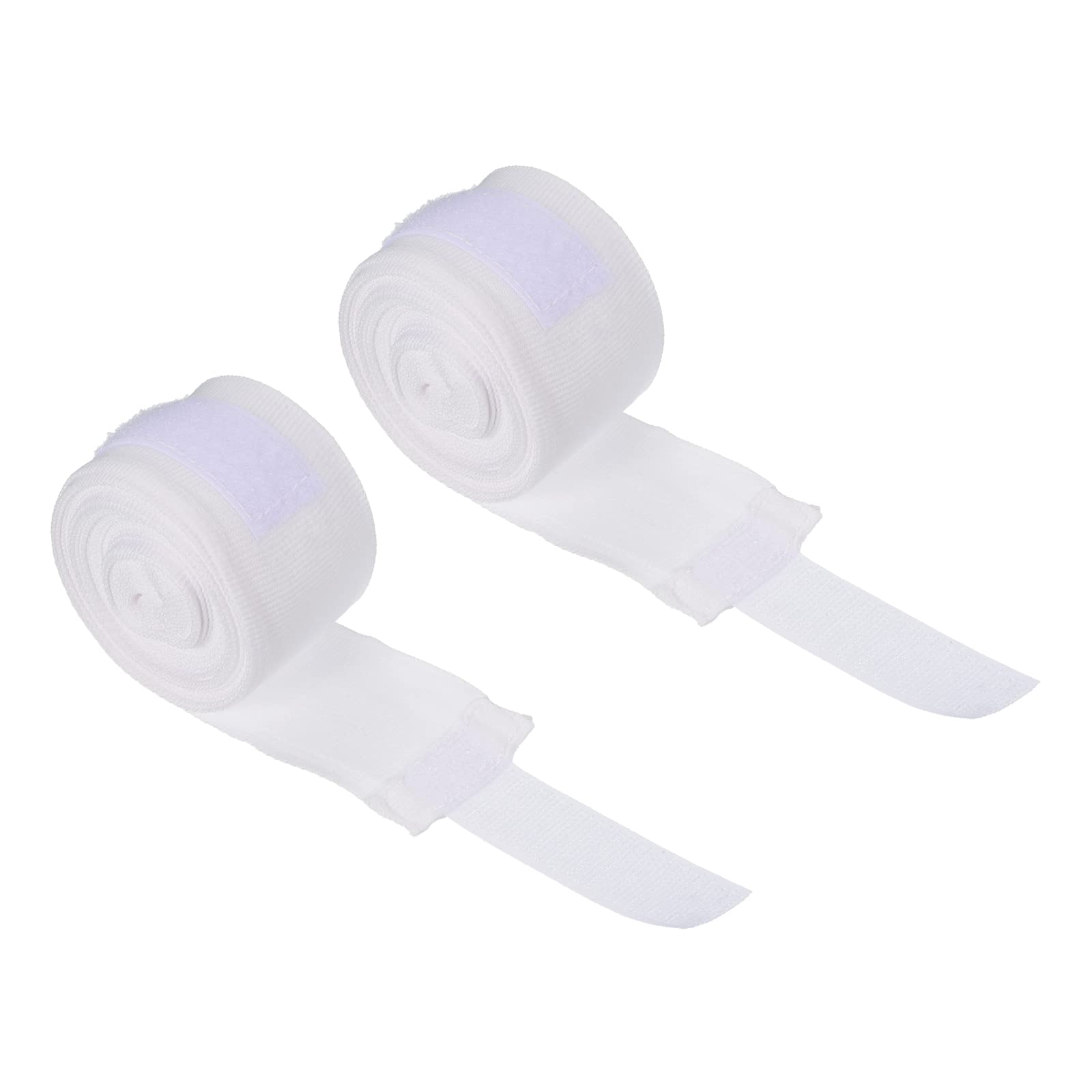 PATIKIL Boxing Hand Wraps, 2 Pack 197 Inch Length Elastic Martial Arts Fist Bandages for Muay Thai Kickboxing, White