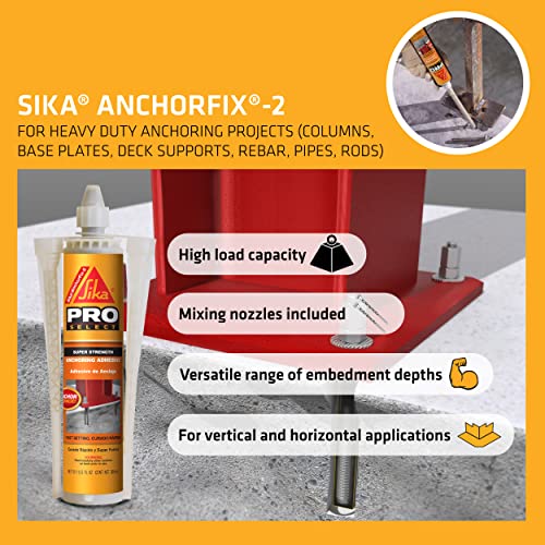 Sika Anchorfix2, super strength anchoring adhesive, Two component