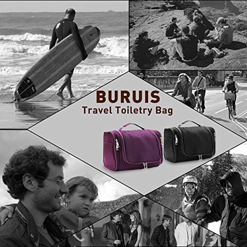 Extra Large Capacity Hanging Toiletry Bag for Men & Women, Portable Waterproof Bathroom Shower Bag, Lightweight Dopp kit Shaving Bag, Sturdy Metal Hook Organizer Makeup Bag 6 Extra Large Capacity Hanging Toiletry Bag for Men & Women, Portable Waterproof Bathroom Shower Bag, Lightweight Dopp kit Shaving Bag, Sturdy Metal Hook Organizer Makeup Bag