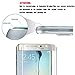 Samsung Galaxy S6 Edge Plus Screen Protector, DONWELL Full Screen Coverage Tempered Glass Screen Protector for S6 Edge+/SM-G928 [3D Curved] [Edge to Edge] [HD Clear] [Bubble Free] [1 Pack Clear]