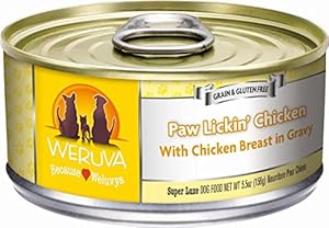 Weruva Classic Dog Food, Paw Lickin' Chicken with Chicken