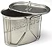 Gi Style Stainless Steel Canteen Cup w/ Lid Metal Military Camping Cooking Cupthumb 2