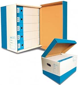 Cartotecnica Ticino caja Idea Baúl de cartón: Amazon.es: Oficina y papelería