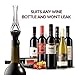 Zestkit Wine Aerator Pourer, Wine Pour, Aerating Pour and Decanter Spout for Wine, Whiskey