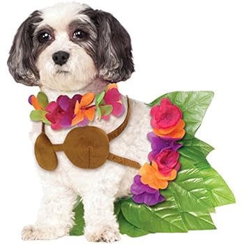 Rubie's Hula Girl Pet Costume, Large