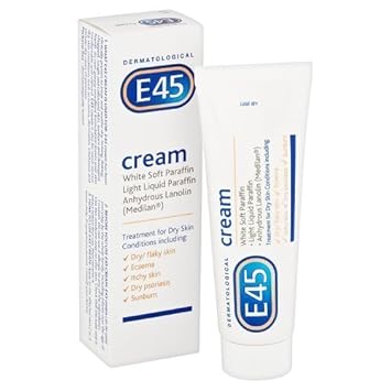 using e45 on face
