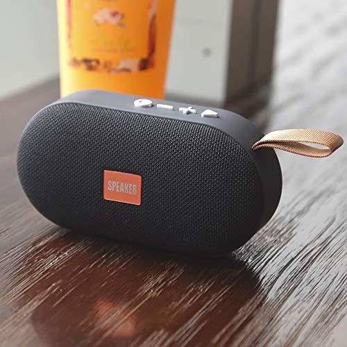 Huangou ❤ Bluetooth Speaker ❤ Portable Outdoor Wireless Bluetooth 4.2 TF Speaker for Smartphone Laptop (Black, 70x134x56mm)