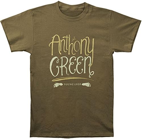 Circa Survive Men's Text T-shirt X-Large Green