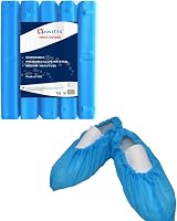 Omnitex 3.5g Premium Disposable Shoe Covers 100 Pack Embossed Over shoes view 1