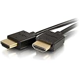 C2G HDMI Cable, 4K, High Speed HDMI Cable, 60Hz, 2 Feet (0.60 Meters), Black, Cables to Go 41362