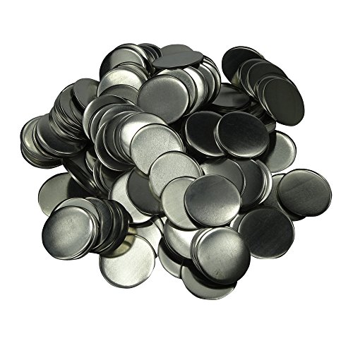 DAWEI 44mm 1-3/4 Inch Button Parts for Badge & Button Making Machine 1001 Parts Supply 100 Sets (Ï†44mm 1-3/4 Inch)