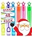Party Favors for Kids Party Bubble Pack - 48 Bulk Bubbles Party Favors - Kids Party Favor Multi Pack - Birthday Party Favors - Stocking Stuffers Mini Bubble Wands